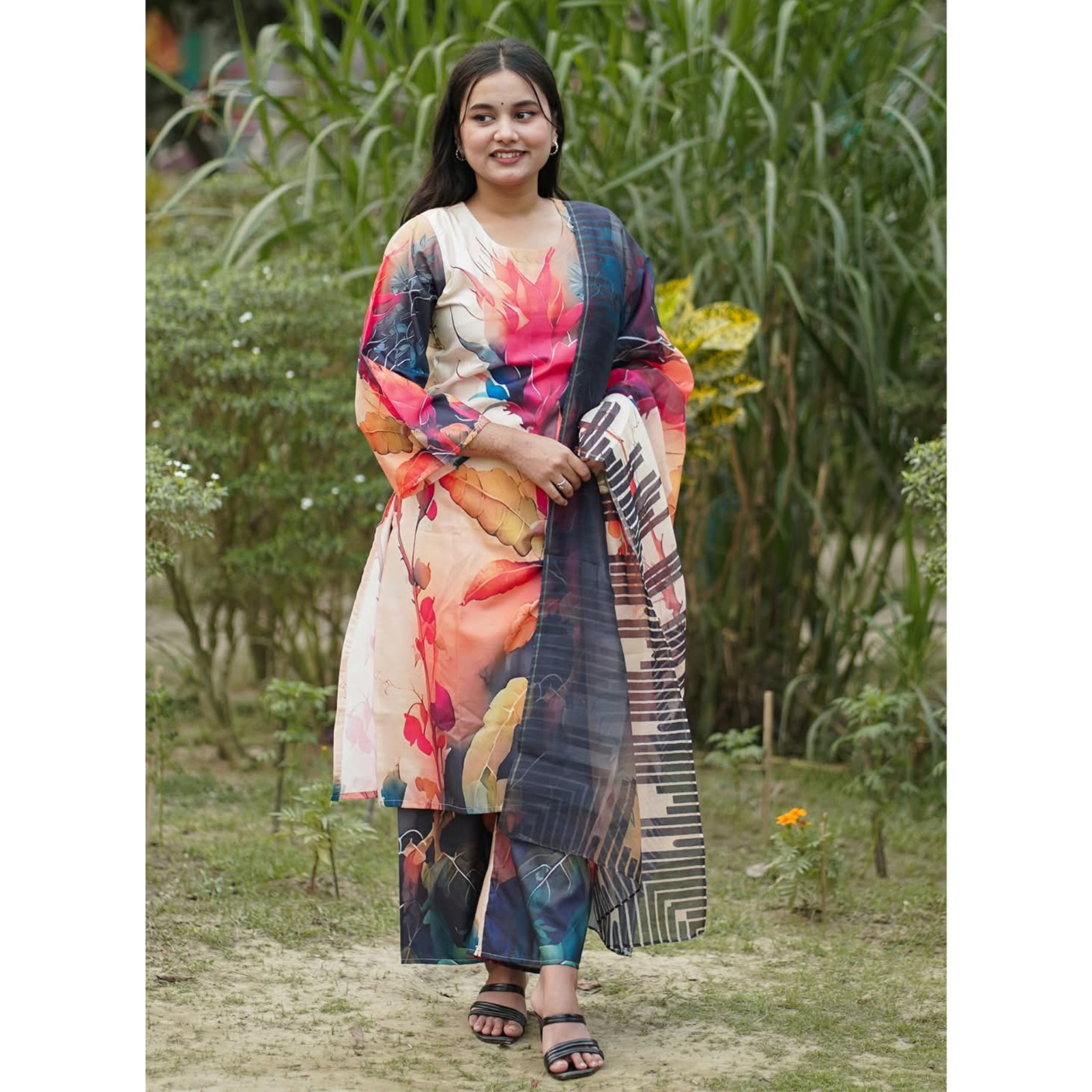 Digital Print Three Piece